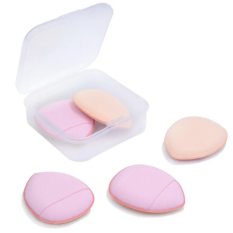 5/10Pcs Mini Finger Puff Foundation Small Air Cushion Powder Sponge Face Concealer BB Cream Cosmetic Applicator Makeup Tools