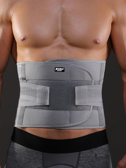 Adjustable Breathable Waist Trainer Belt, Waist Support for Men Women