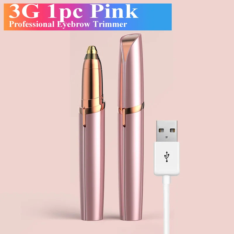 Electric Hair Removal for Ladies Machine Eyebrow Trimmer Women's Hair Removal Device Mini Makeup Products Facial Hair Remover