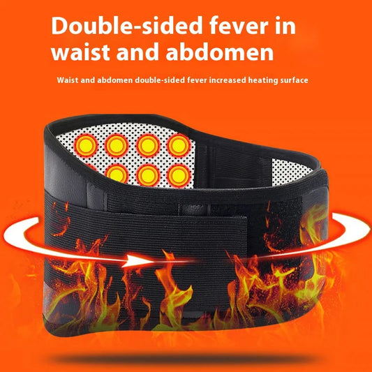 Self Heating Lower Back Supports Magnetic Therapy Lumbar Waist Bandage Back Waist Belt Tourmaline Waist Brace Support Belt Band