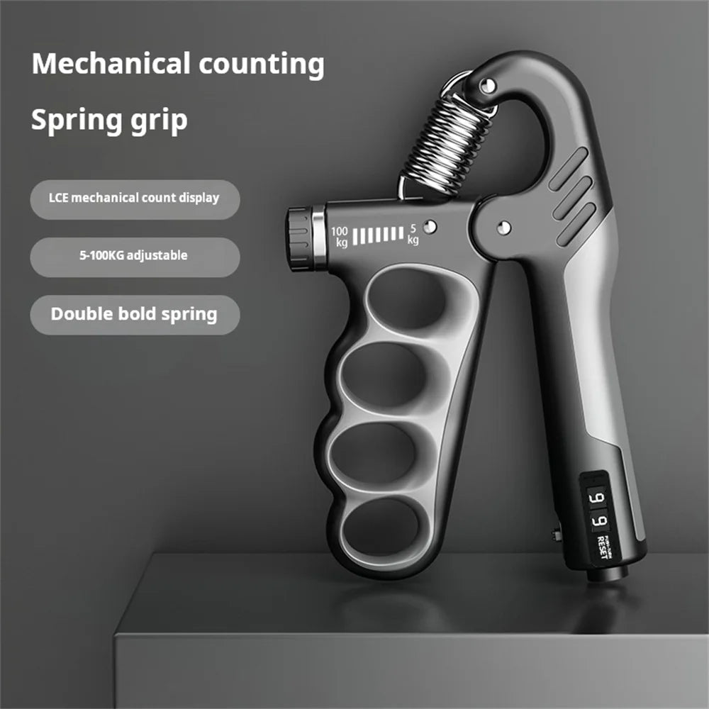 5-100Kg Hand Gripper Gym Wrist Expander Hand Strengthener Adjustable Dynamometer Hand Grip Finger Forearm Trainer Muscle Recover