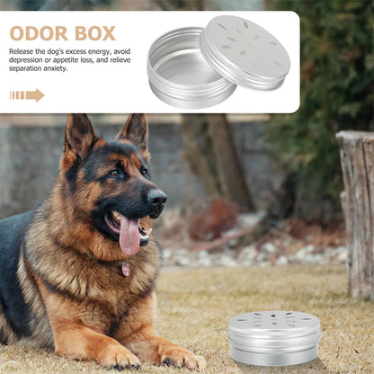 6 Pcs Pet Suite Dog Training Scent Box Work Treats Collar Puppy 680X680X350CM Aluminum