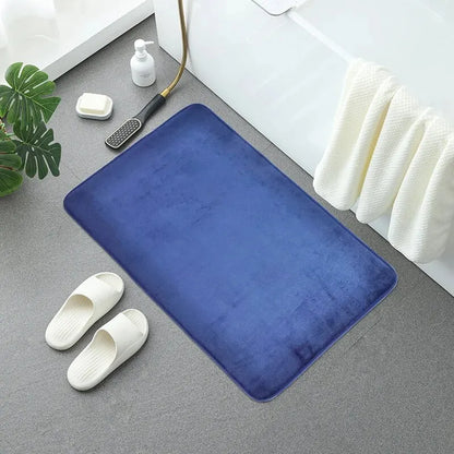 Elegant Memory Foam Bath Mat: Non-Slip, Stain-Resistant, Soft Comfort, Home Decor Rug - Perfect for Bathroom, Bedroom, Kitchen