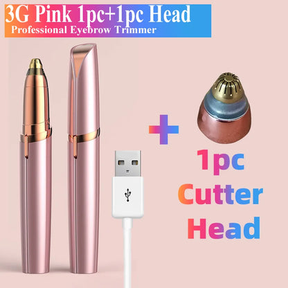 Electric Hair Removal for Ladies Machine Eyebrow Trimmer Women's Hair Removal Device Mini Makeup Products Facial Hair Remover