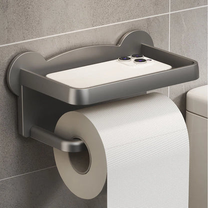 Bathroom Paper Towel Holder Without Punching Paper Towel Holder Storage