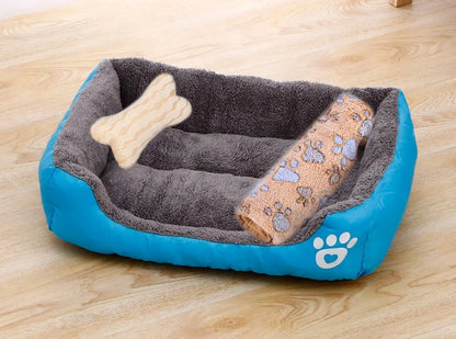 Warm Bone Pet Dogs Bed Washable House Cat Puppy Cotton Kennel Mat Soft Nest Dog Baskets Pet Products For Small Medium Large Dog